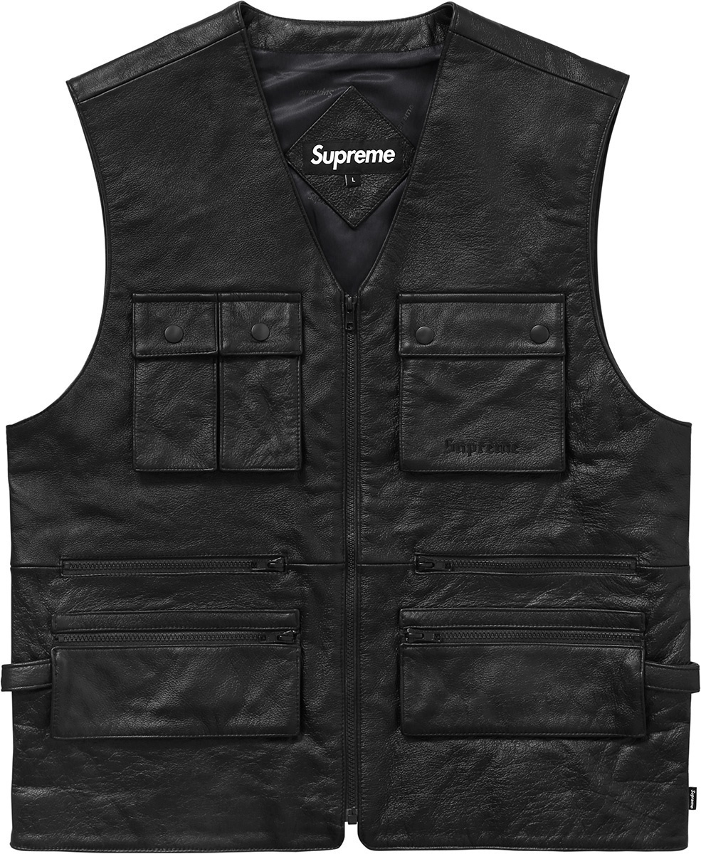 Leather Utility Vest